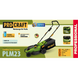 Аккумуляторная газонокосилка Procraft PLM23 (без АКБ) 032023 фото 3