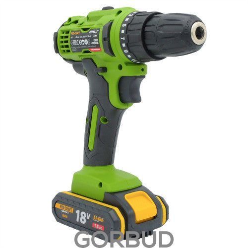 Шуруповерт акумуляторний Procraft PA18C COMPACT 001831 фото