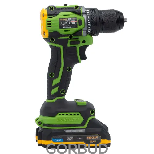 Шуруповерт аккумуляторный Procraft PA18Pro 001814 фото