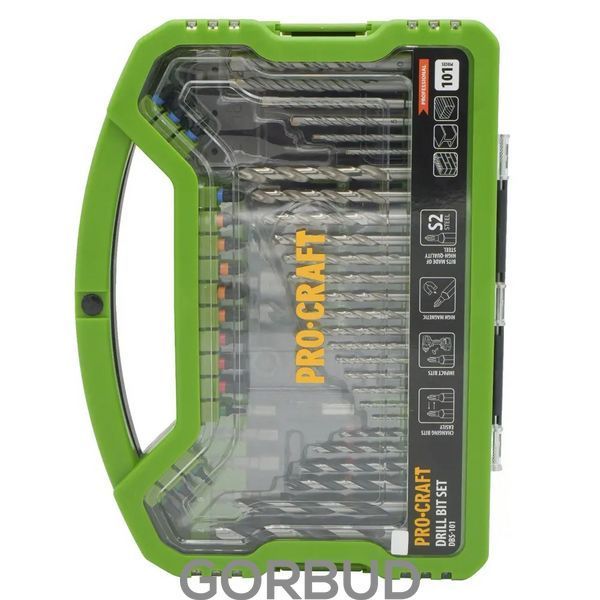 Набор сверл и бит Procraft DBS101 000101 фото