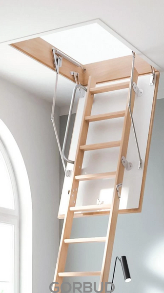 Лестница на чердак Bukwood Compact St 120x60 см  НФ-00000033 фото