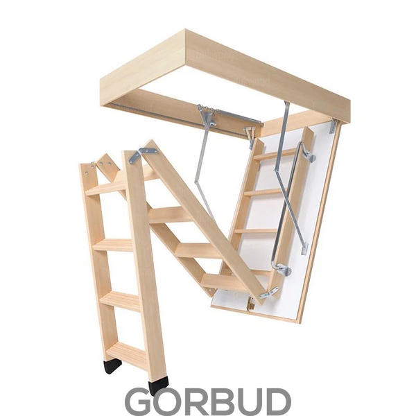 Лестница на чердак Bukwood Compact St 120x60 см  НФ-00000033 фото