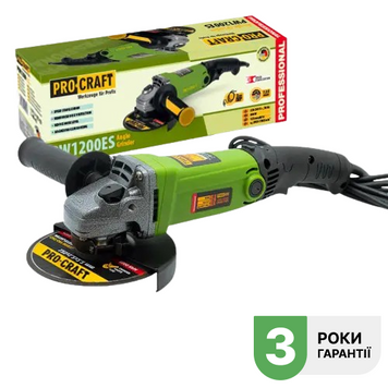 Кутошліфувальна машина Procraft PW1200ES 125 мм 012004 фото