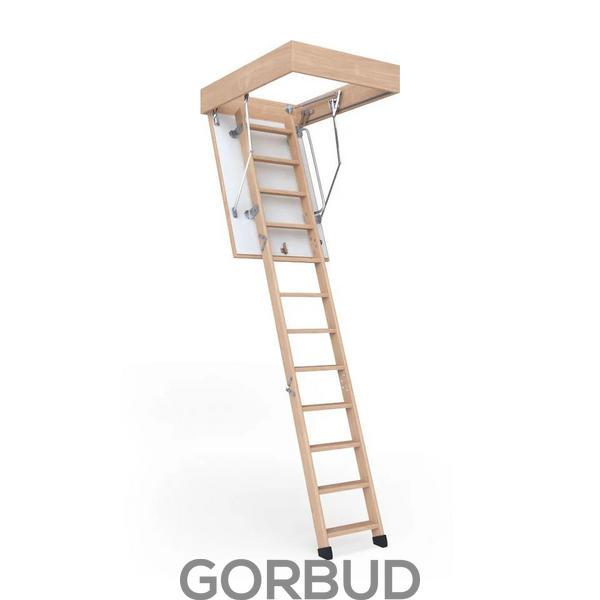 Лестница на чердак Bukwood Compact St 120x80 см НФ-00000035 фото