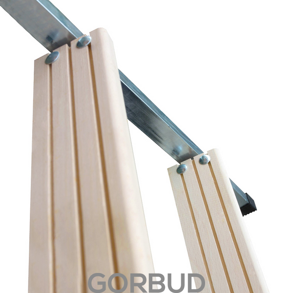 Лестница на чердак Bukwood Compact Metal ST 110x70 см 99991454 фото