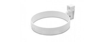 Кронштейн труби 100 мм (RAINWAY 130) білий 10.130.21.101 фото