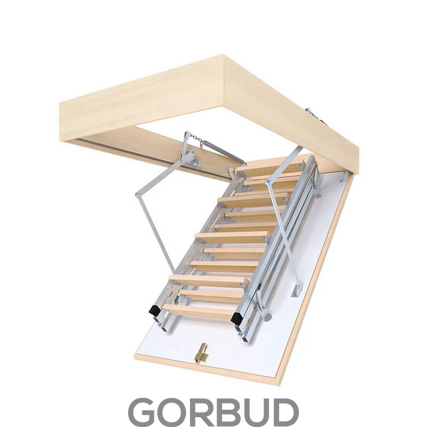 Лестница на чердак Bukwood Compact Metal ST 120x70 см 970146725 фото