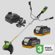 Аккумуляторный триммер Procraft PTA30 + 2 акб 4Ач ENERGY+ ЗП charger20/1 030305 фото 1