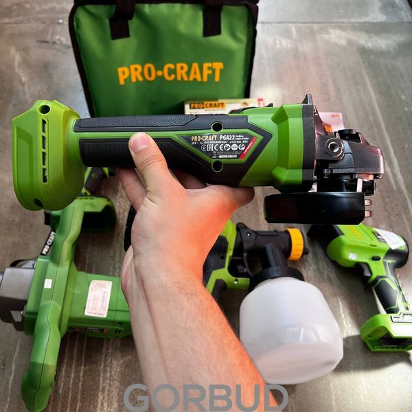 Набір акумуляторного інструменту Procraft GB-101 5в1 GB-101 фото