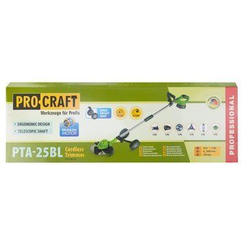 Акумуляторний тример Procraft PTA25BL (1 АКБ) 030276 фото