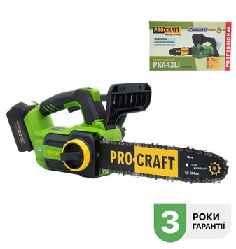Акумуляторна пила Procraft PKA42Li (без АКБ) 030420 фото