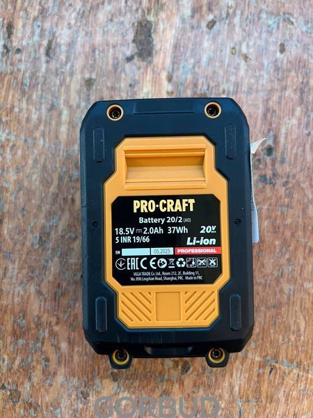 Шуруповерт аккумуляторный Procraft PA18LiPro (2АКБ) 000191_2 фото