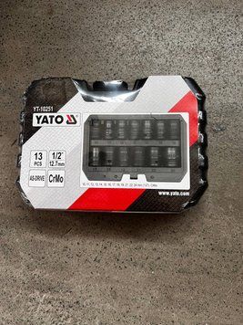 Набір торцевих головок Yato 13шт YT-10252 фото