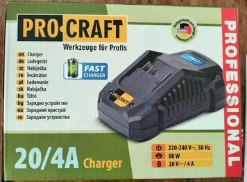 Зарядний пристрій Procraft 4А 030292 фото