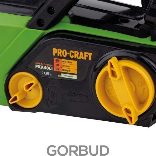 Пила цепная аккумуляторная Procraft PKA40Li 000402 фото