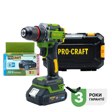Шуруповерт акумуляторний Procraft PA18LiPro (2АКБ Industrial) 000191_4 фото